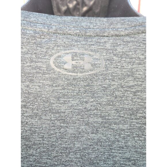 Under Armour Mens 3XL Tech Tee Shirt HeatGear Loose Fit Charcoal - Picture 7 of 8
